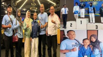 Dua Punya Prestasi, Satu Rumah: Bangganya Kopka TNI Harjito & Yeni Saksikan Judha dan Tasya Bertengger di Podium Utama
