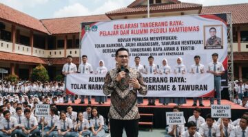 Tokoh Alumni Serukan Pelajar Tangerang Raya Cerdas dan Berprestasi